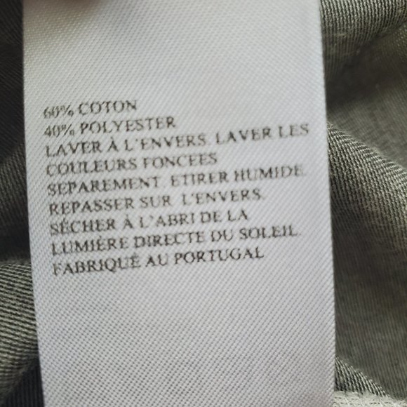 𝅺ALLSAINTS Briar Kique black grey short sleeves tee-size 4 - Picture 6 of 8